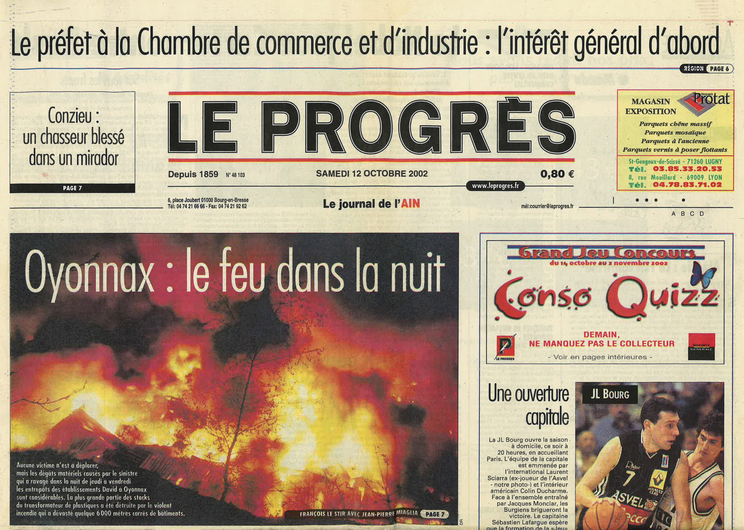 20 ans déjà, 11 octobre 2002 … le jour où EDA a failli disparaître