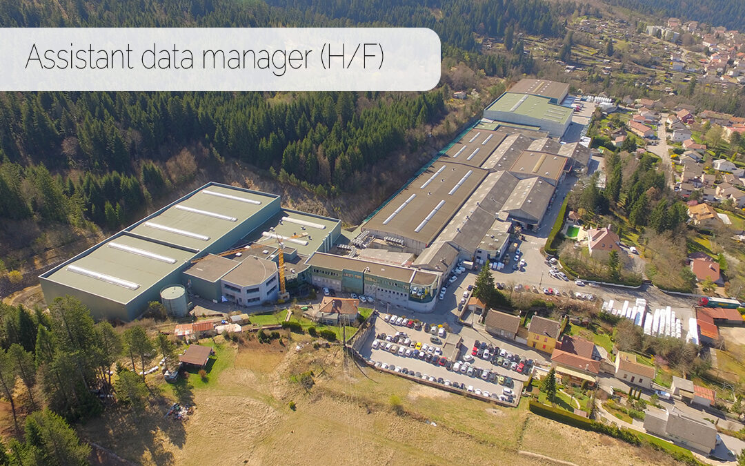 Assistant data manager (H/F)